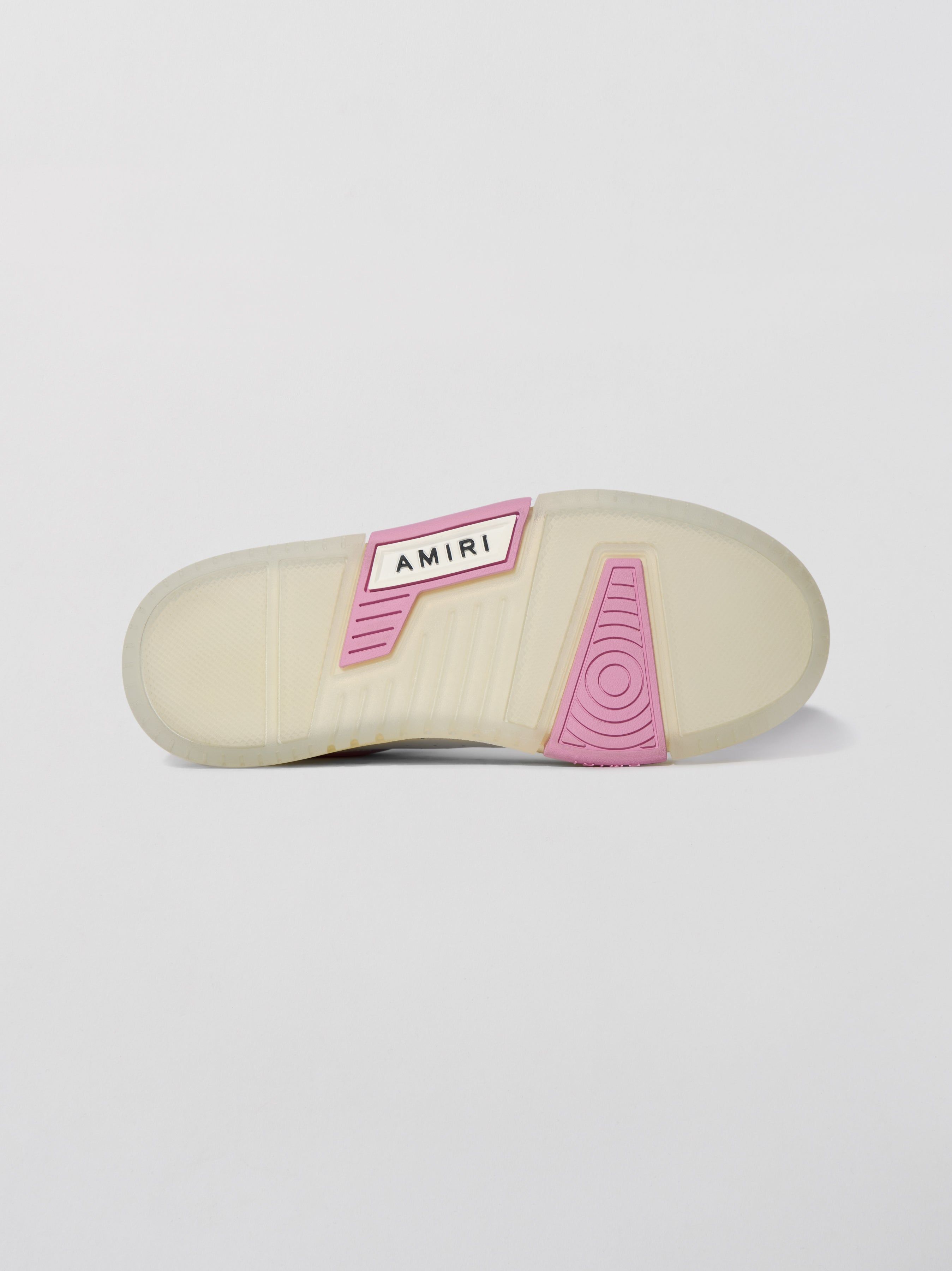 WOMEN - STADIUM LOW - WHITE / PINK sold by AMIRI product image thumbnail 5