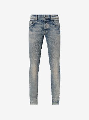 STACK JEAN - CLAY INDIGO made by AMIRI