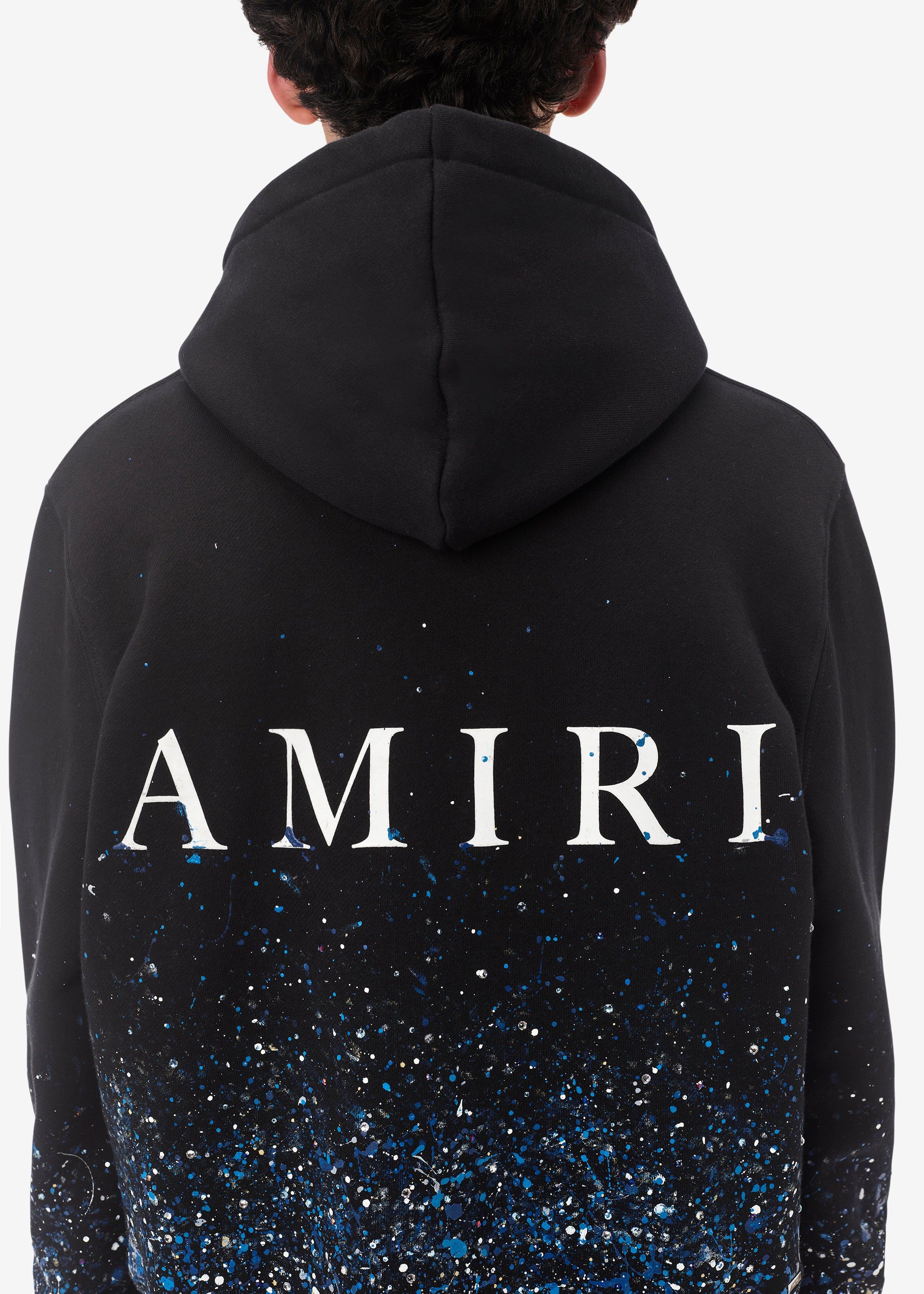 M.A. CRYSTAL PAINTER HOODIE - BLACK sold by AMIRI product image thumbnail 7