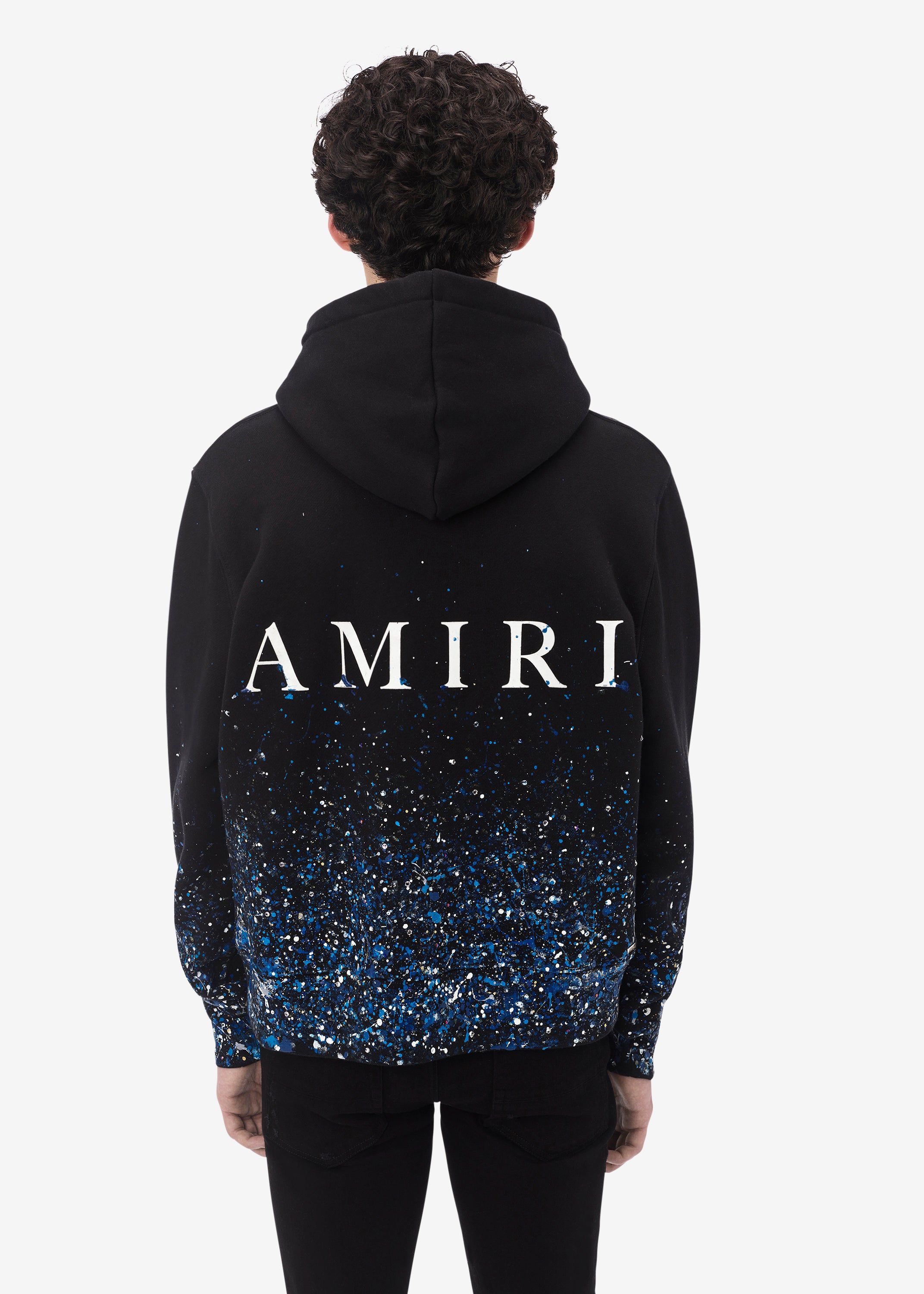 M.A. CRYSTAL PAINTER HOODIE - BLACK sold by AMIRI product image thumbnail 4