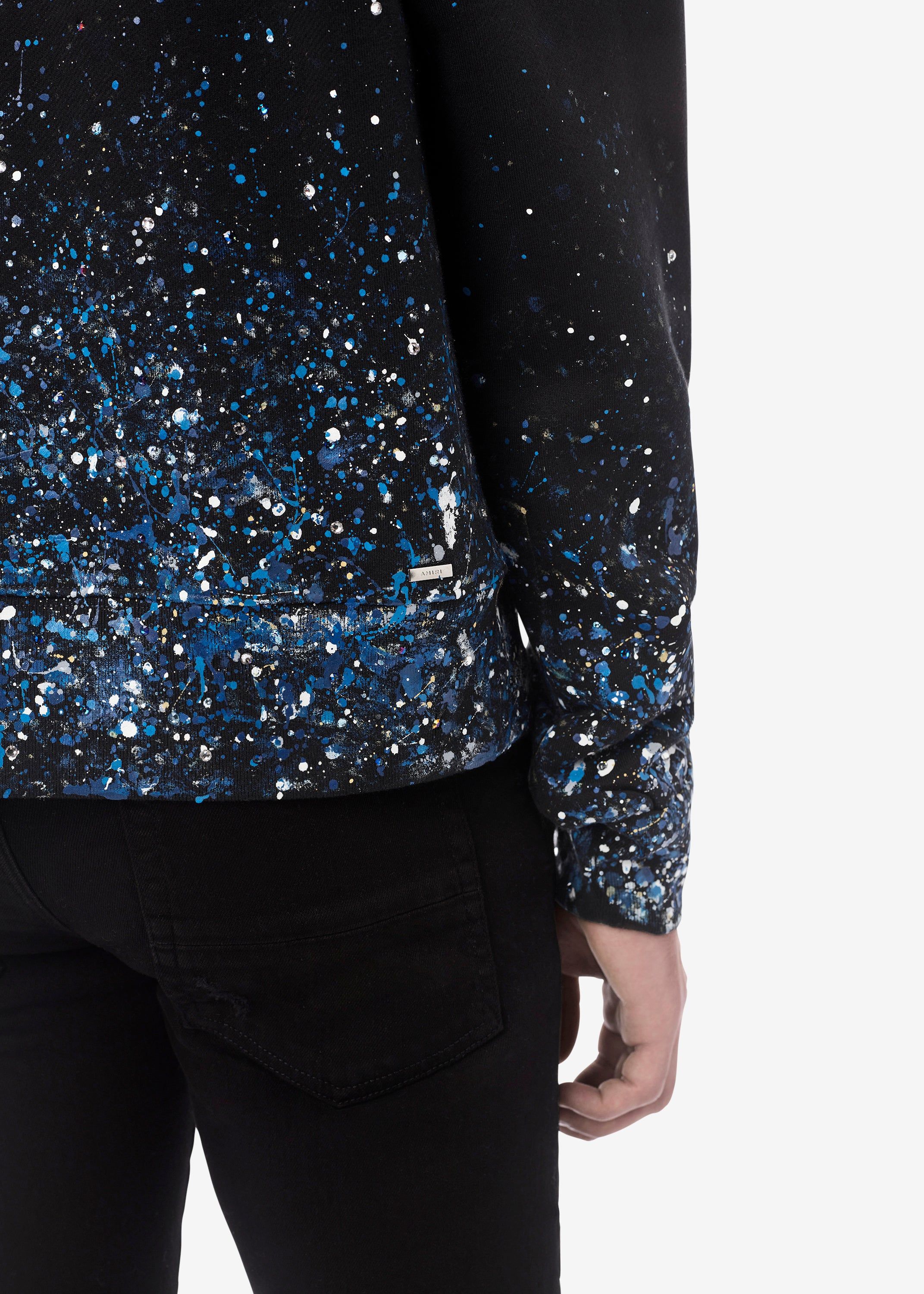 M.A. CRYSTAL PAINTER HOODIE - BLACK sold by AMIRI product image thumbnail 8