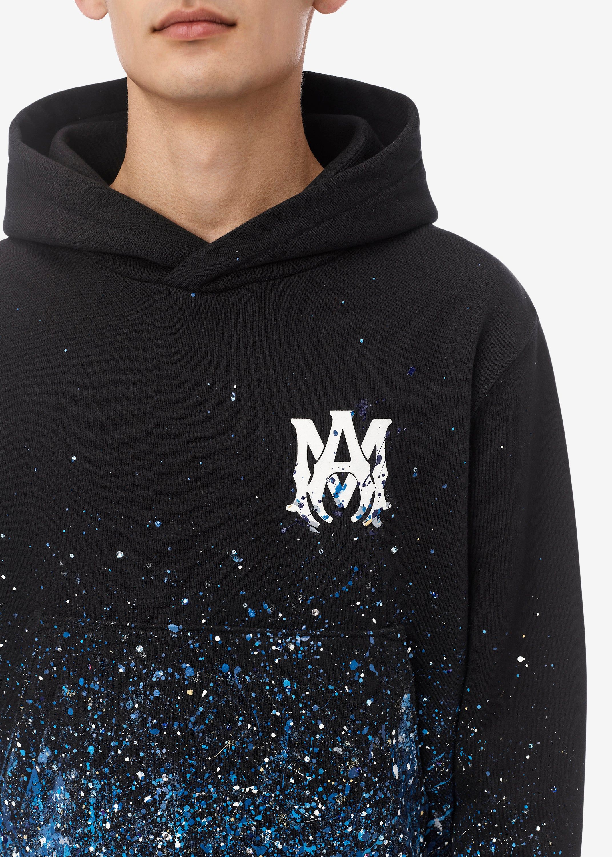 M.A. CRYSTAL PAINTER HOODIE - BLACK sold by AMIRI product image thumbnail 5