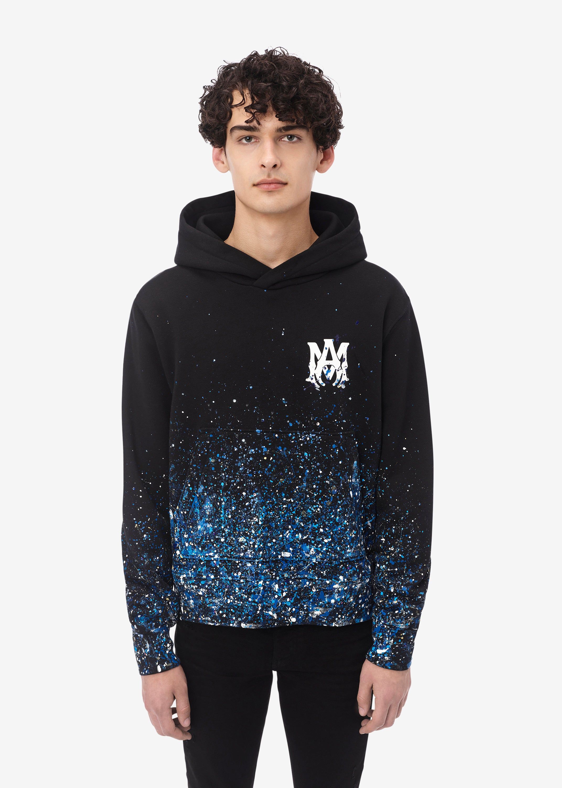 M.A. CRYSTAL PAINTER HOODIE - BLACK sold by AMIRI product image thumbnail 2