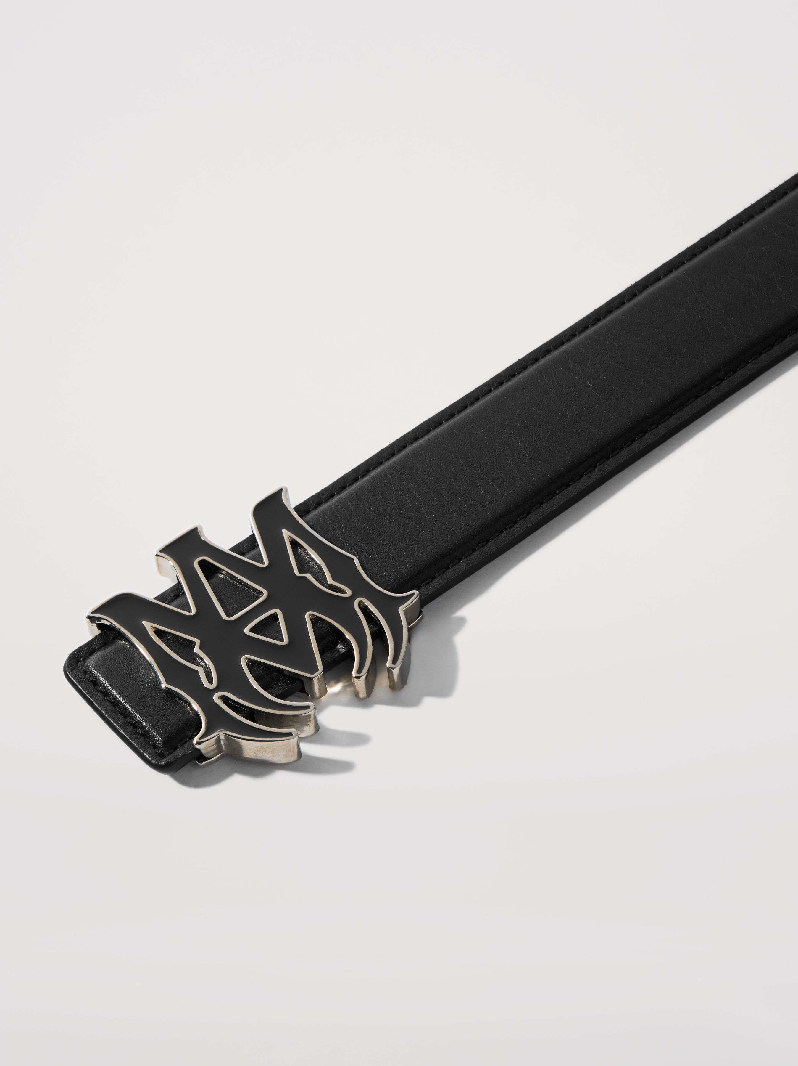 M.A. ENAMEL BELT- BLACK sold by AMIRI product image thumbnail 3