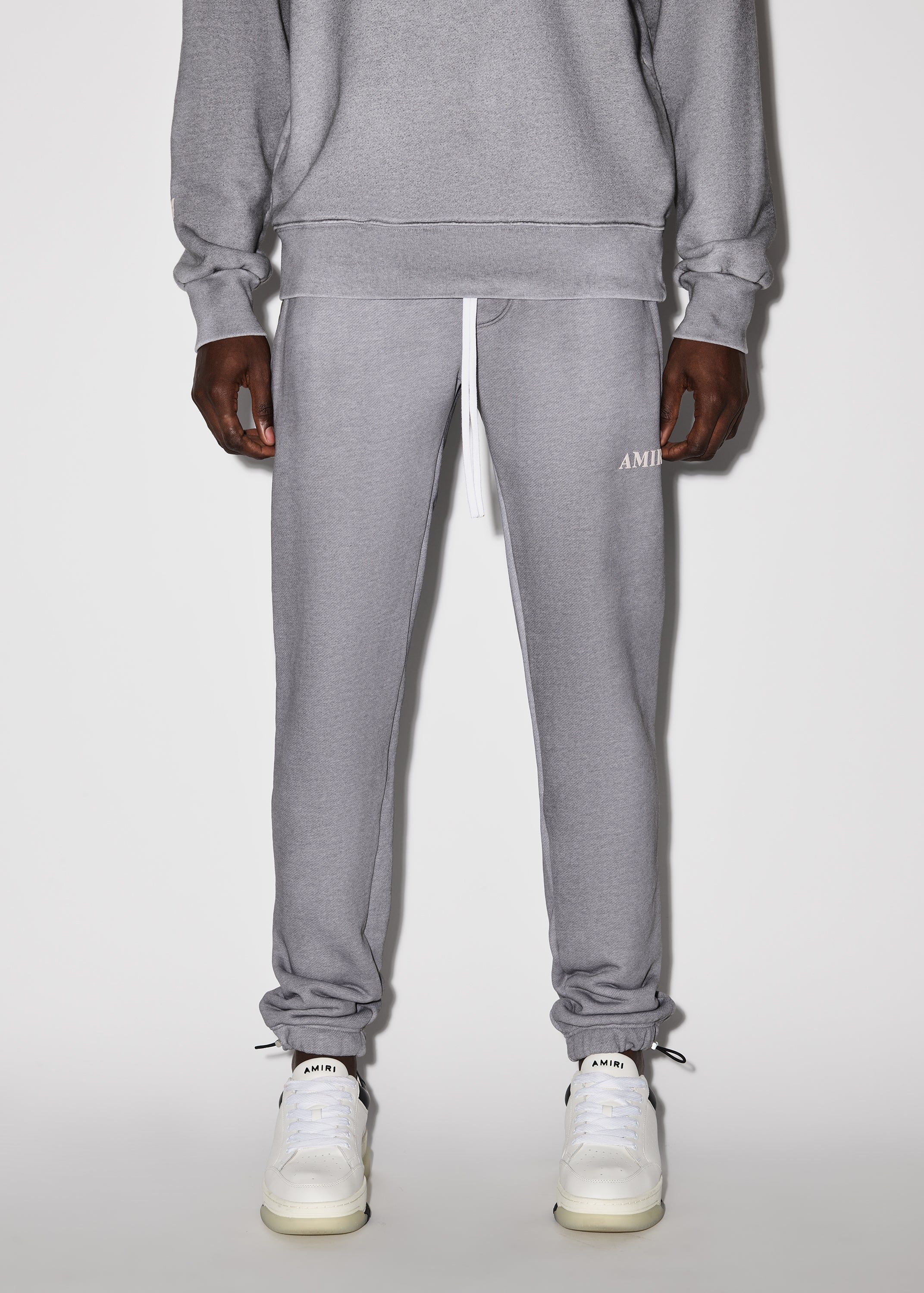 AMIRI AGED PUFF LOGO SWEATPANT - GREY sold by AMIRI product image thumbnail 2