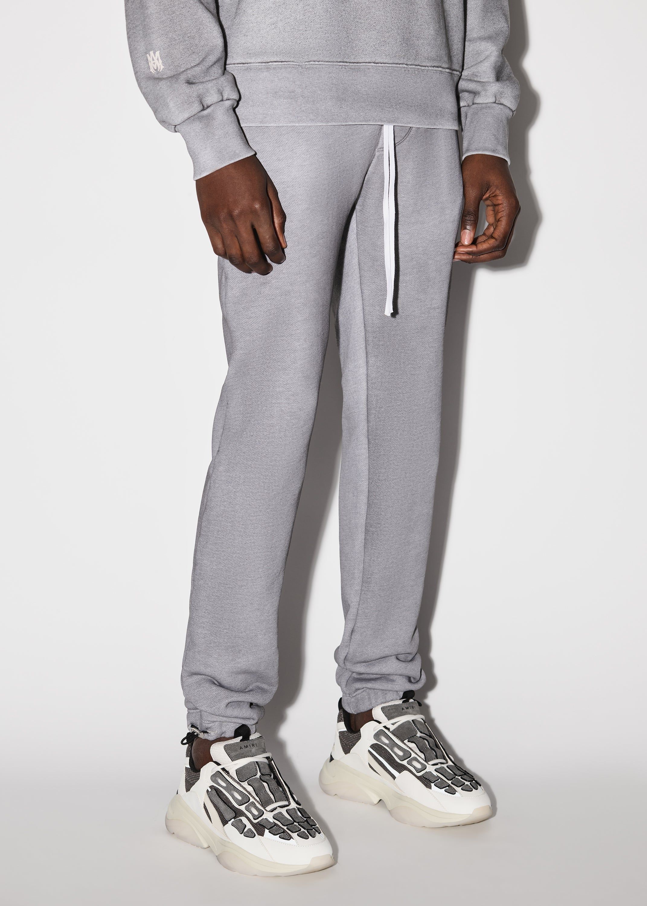 AMIRI AGED PUFF LOGO SWEATPANT - GREY sold by AMIRI product image thumbnail 3