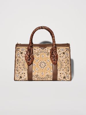RAFIA WEEKENDER BANDANA - BROWN sold by AMIRI