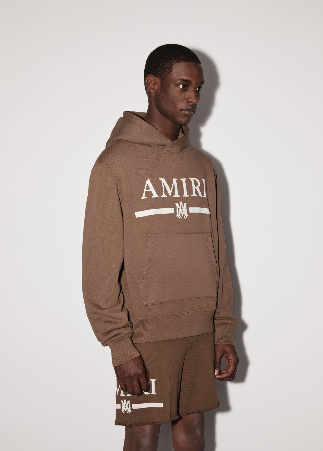MA BAR LOGO HOODIE - BROWN sold by AMIRI product image thumbnail 3