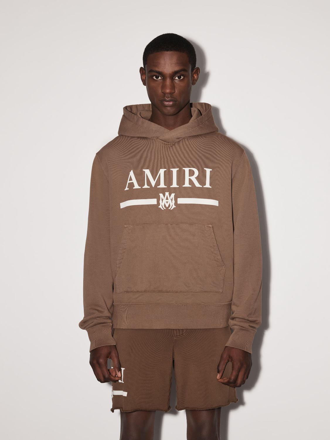 MA BAR LOGO HOODIE - BROWN sold by AMIRI product image thumbnail 2
