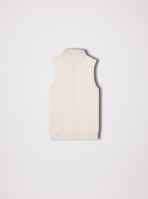 WOMEN - MOCK NECK SHELL - ALABASTER made by AMIRI