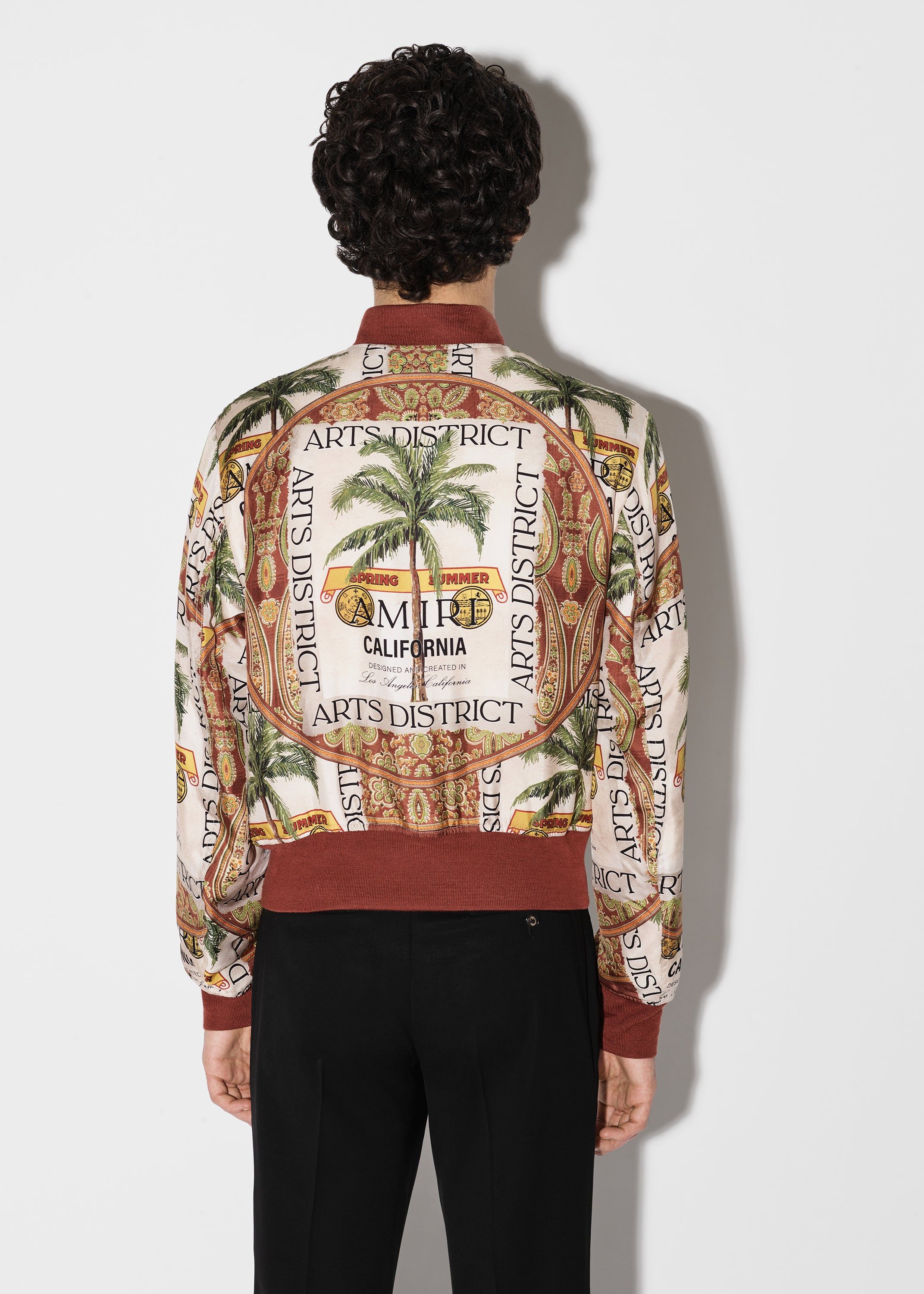 AMIRI RUM LABEL BOMBER JACKET - MULTI sold by AMIRI product image thumbnail 5
