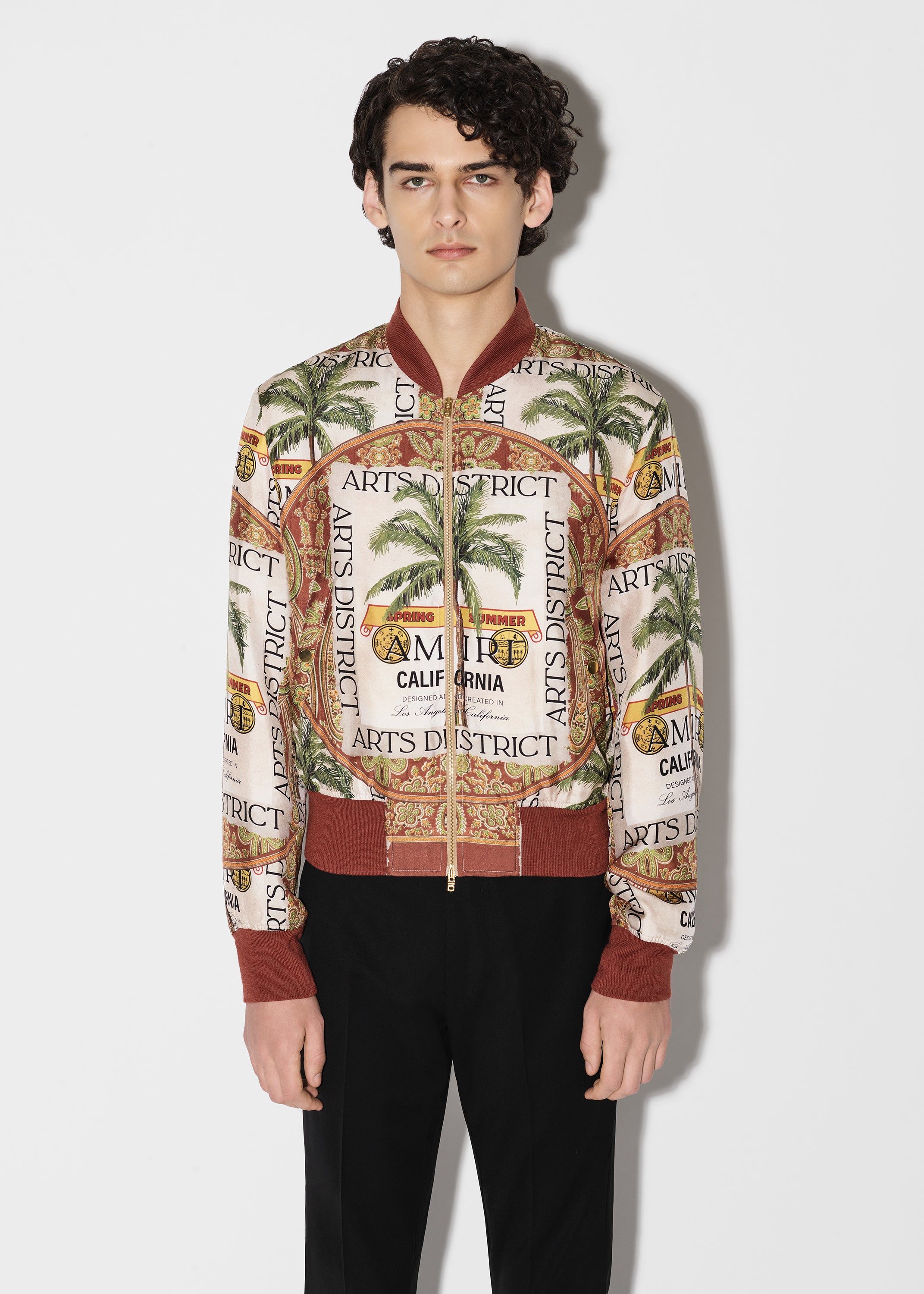 AMIRI RUM LABEL BOMBER JACKET - MULTI sold by AMIRI product image thumbnail 2
