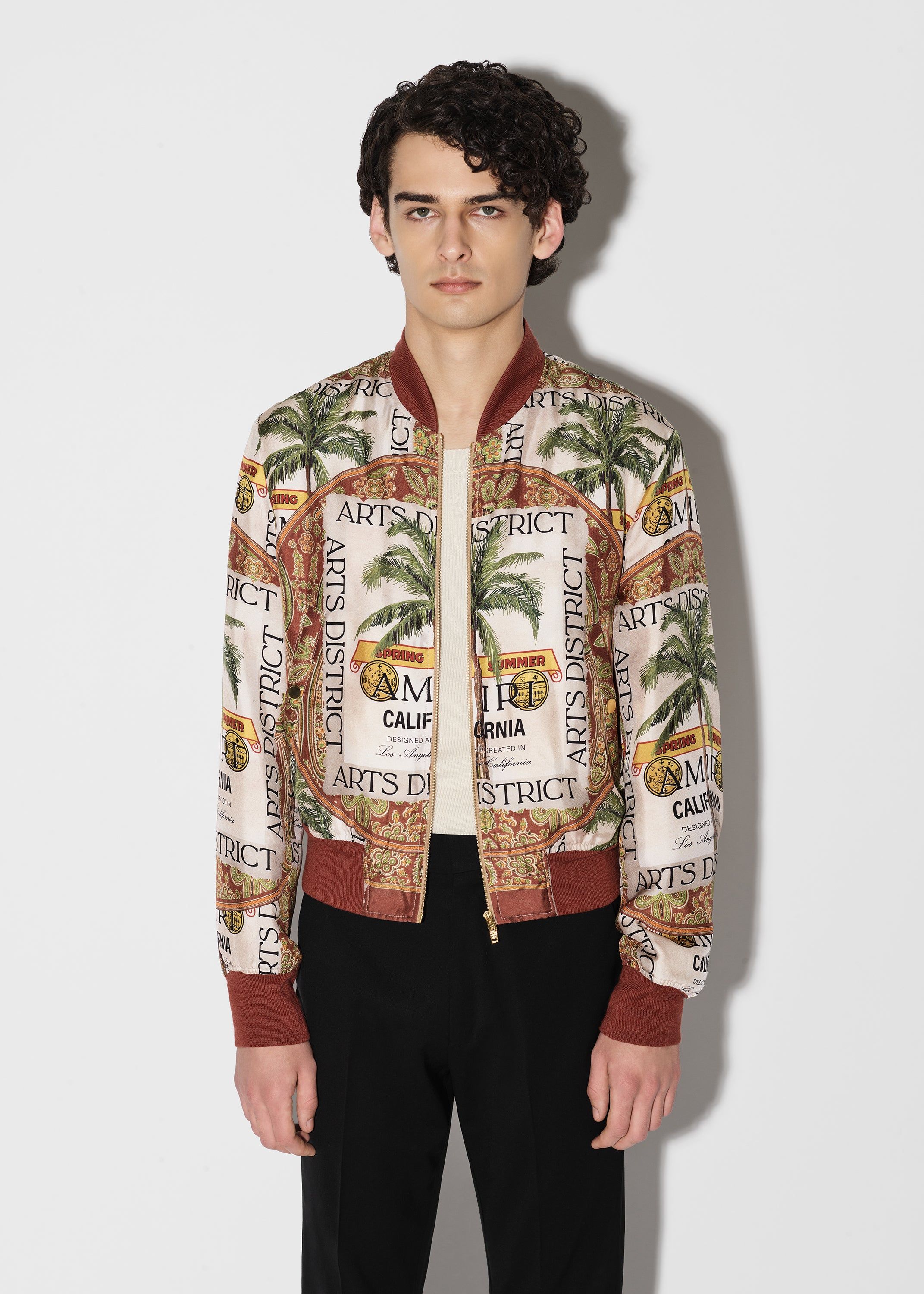 AMIRI RUM LABEL BOMBER JACKET - MULTI sold by AMIRI product image thumbnail 3