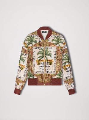 AMIRI RUM LABEL BOMBER JACKET - MULTI sold by AMIRI