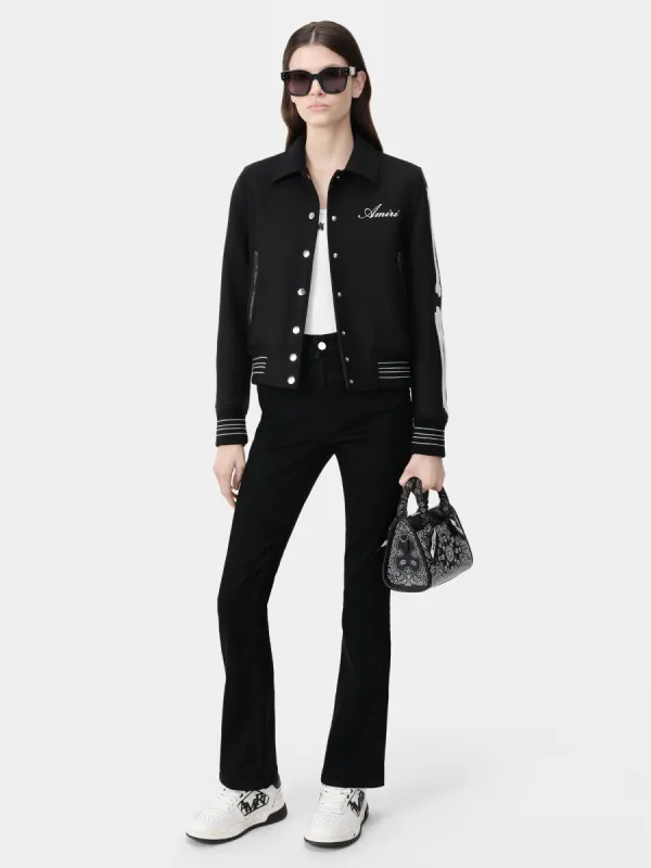 WOMEN - WOMEN'S BONES JACKET - Black sold by AMIRI