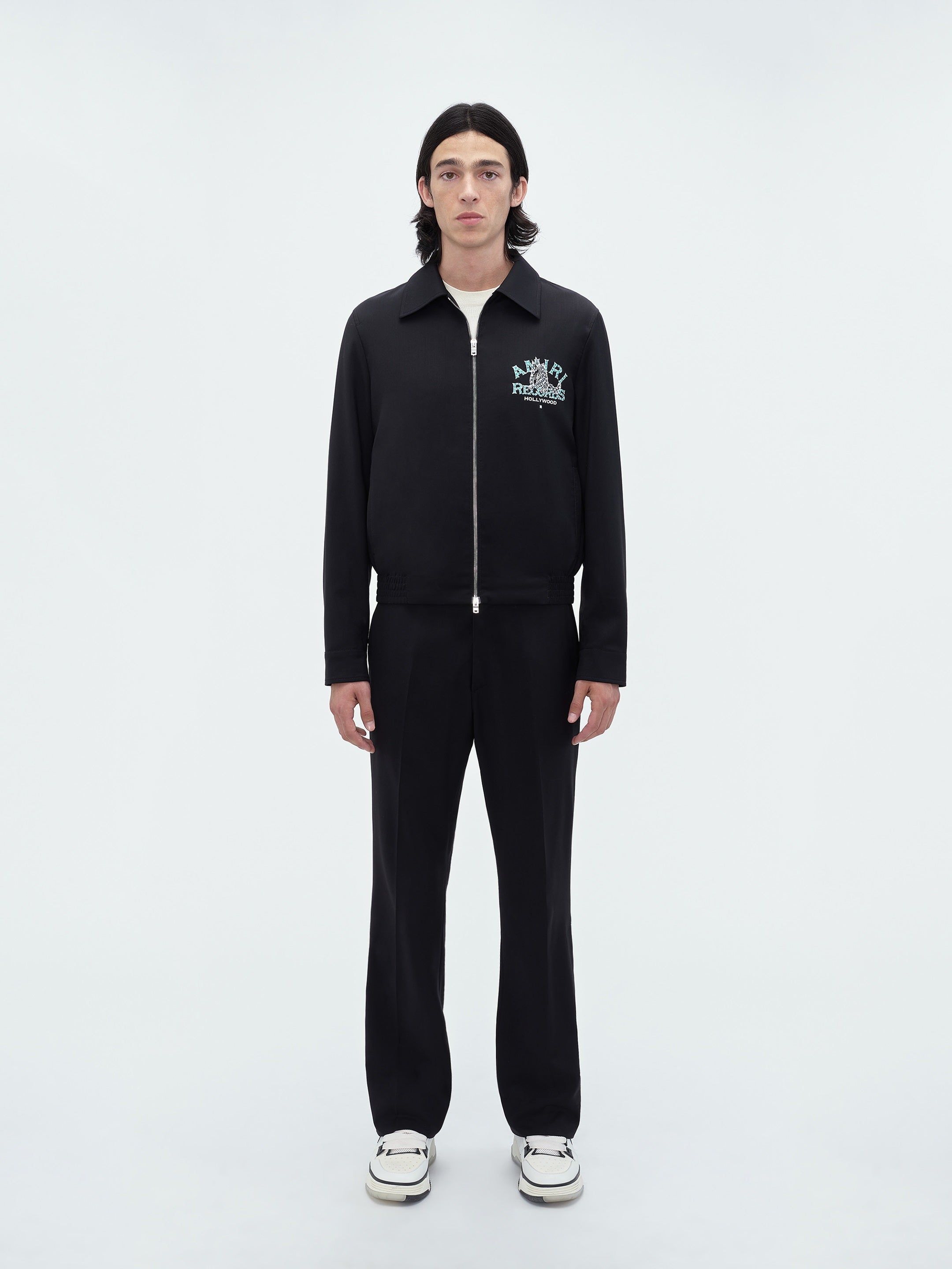 CRYSTAL EMBELLISHED WOLF BLOUSON - BLACK sold by AMIRI product image thumbnail 2