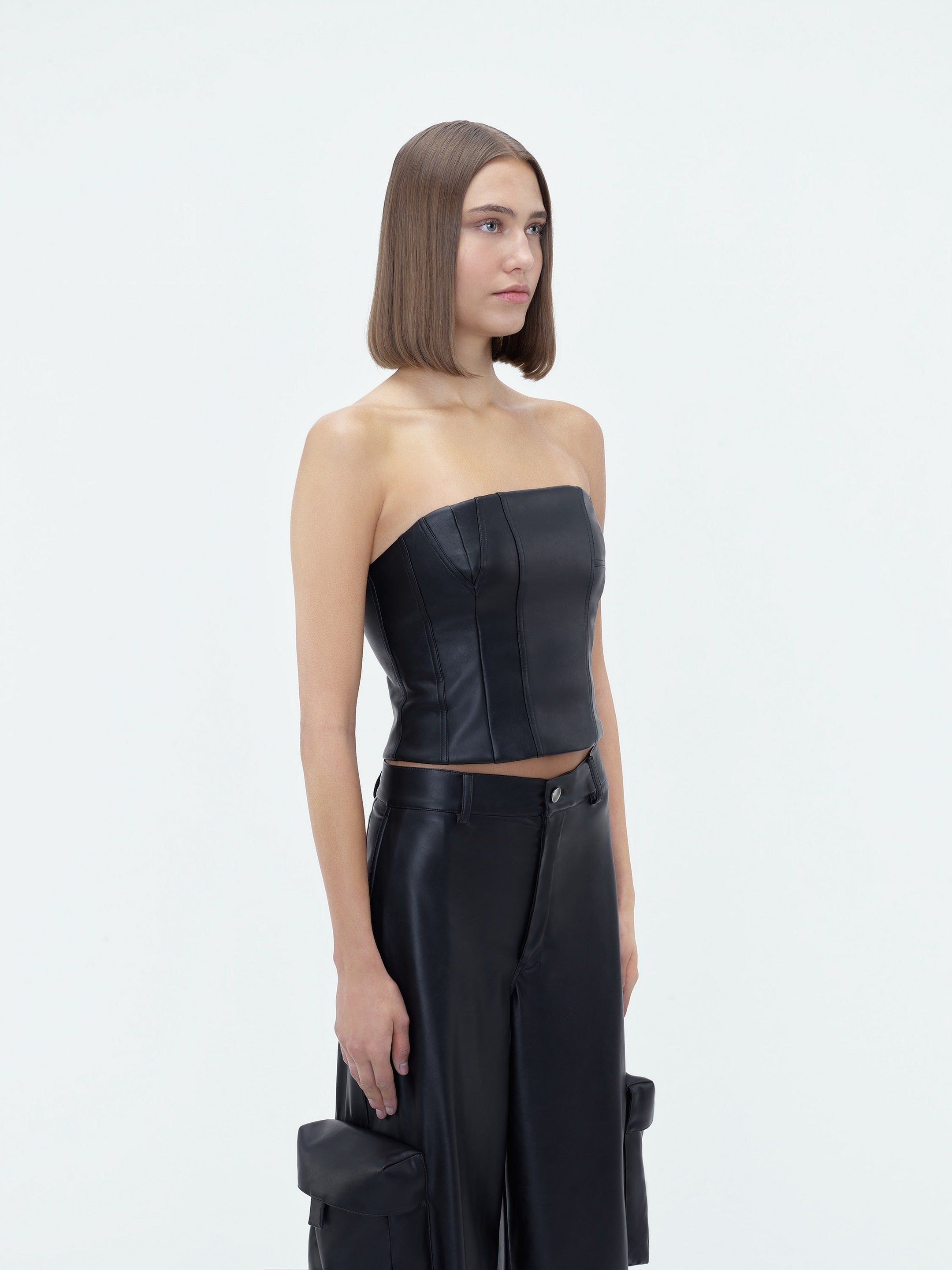 WOMEN - MA BUSTIER - BLACK sold by AMIRI product image thumbnail 3