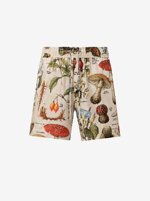 PSYCHEDELIC BERMUDA - Natural sold by AMIRI