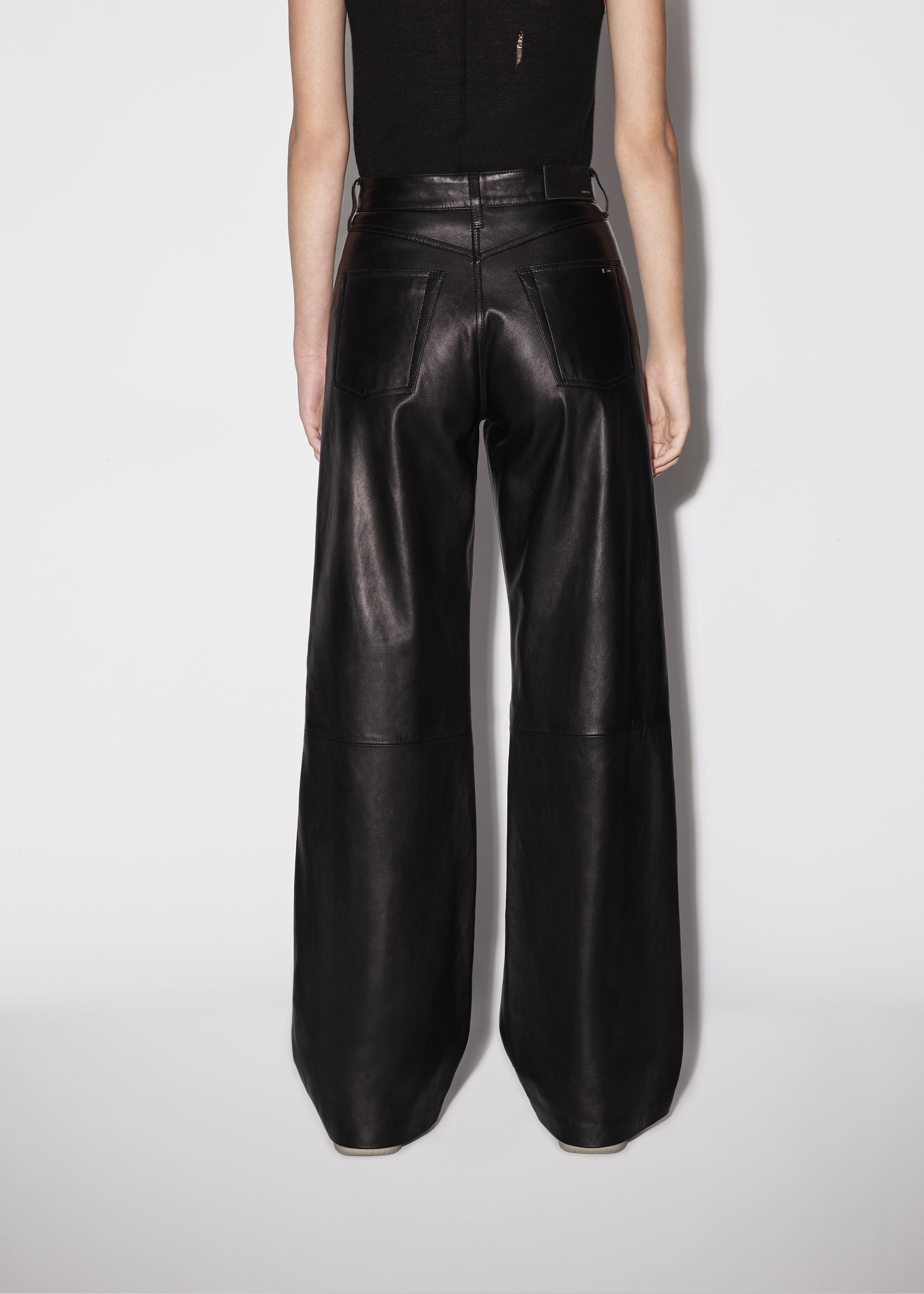 WOMEN - PLONGE 5 POCKET BAGGY PANTS - BLACK sold by AMIRI product image thumbnail 5