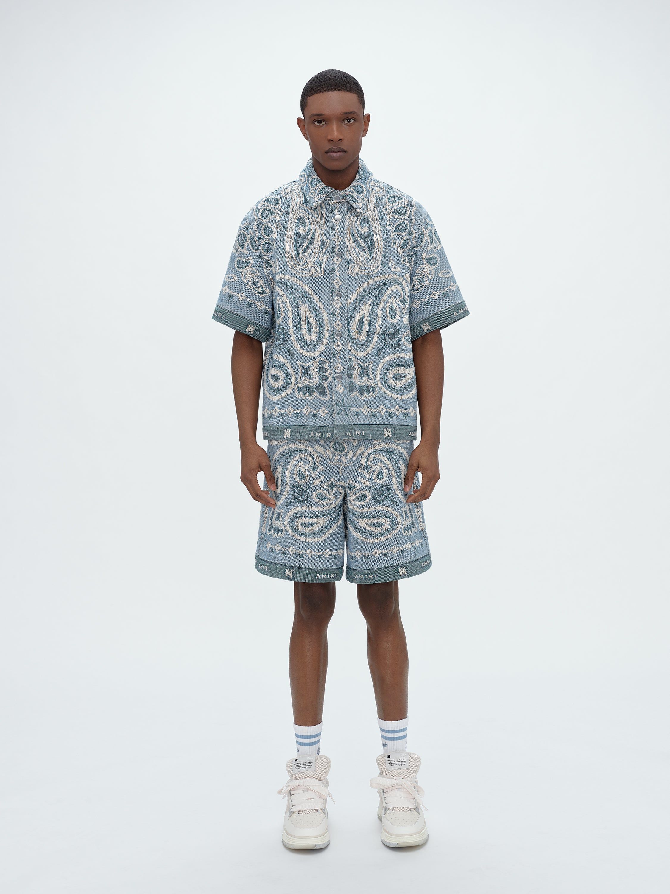 TAPESTRY BANDANA SHIRT - BLUE sold by AMIRI product image thumbnail 2