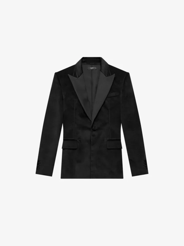 SINGLE BREASTED BLAZER - BLACK sold by AMIRI