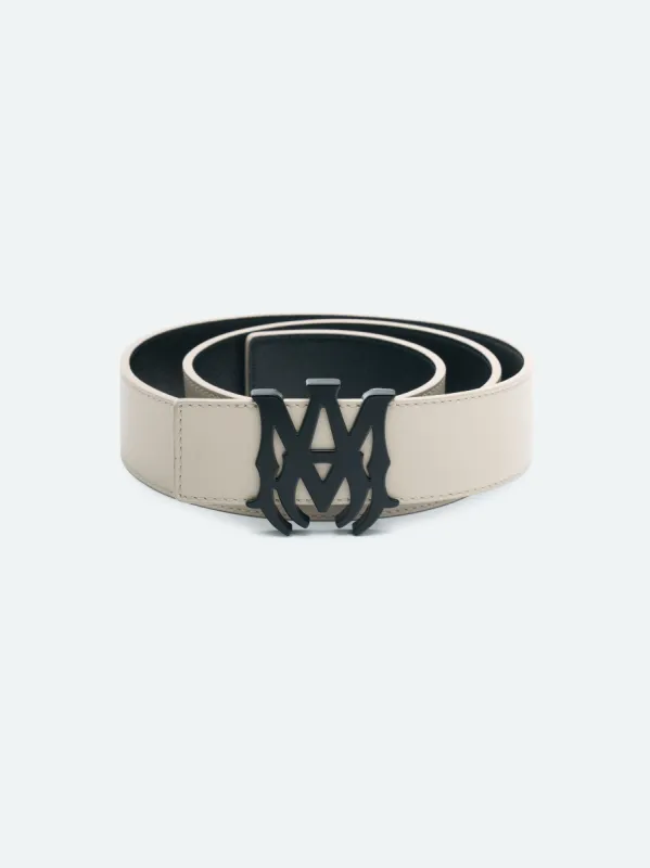 4CM REVERSIBLE BELT - BIRCH/ BLACK sold by AMIRI