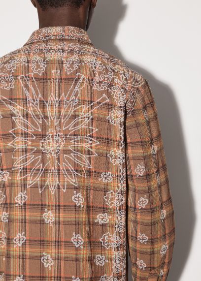 BLEACH BANDANA PLAID - BROWN sold by AMIRI product image thumbnail 5