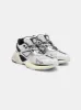 MA RUNNER - Black White Silver sold by AMIRI