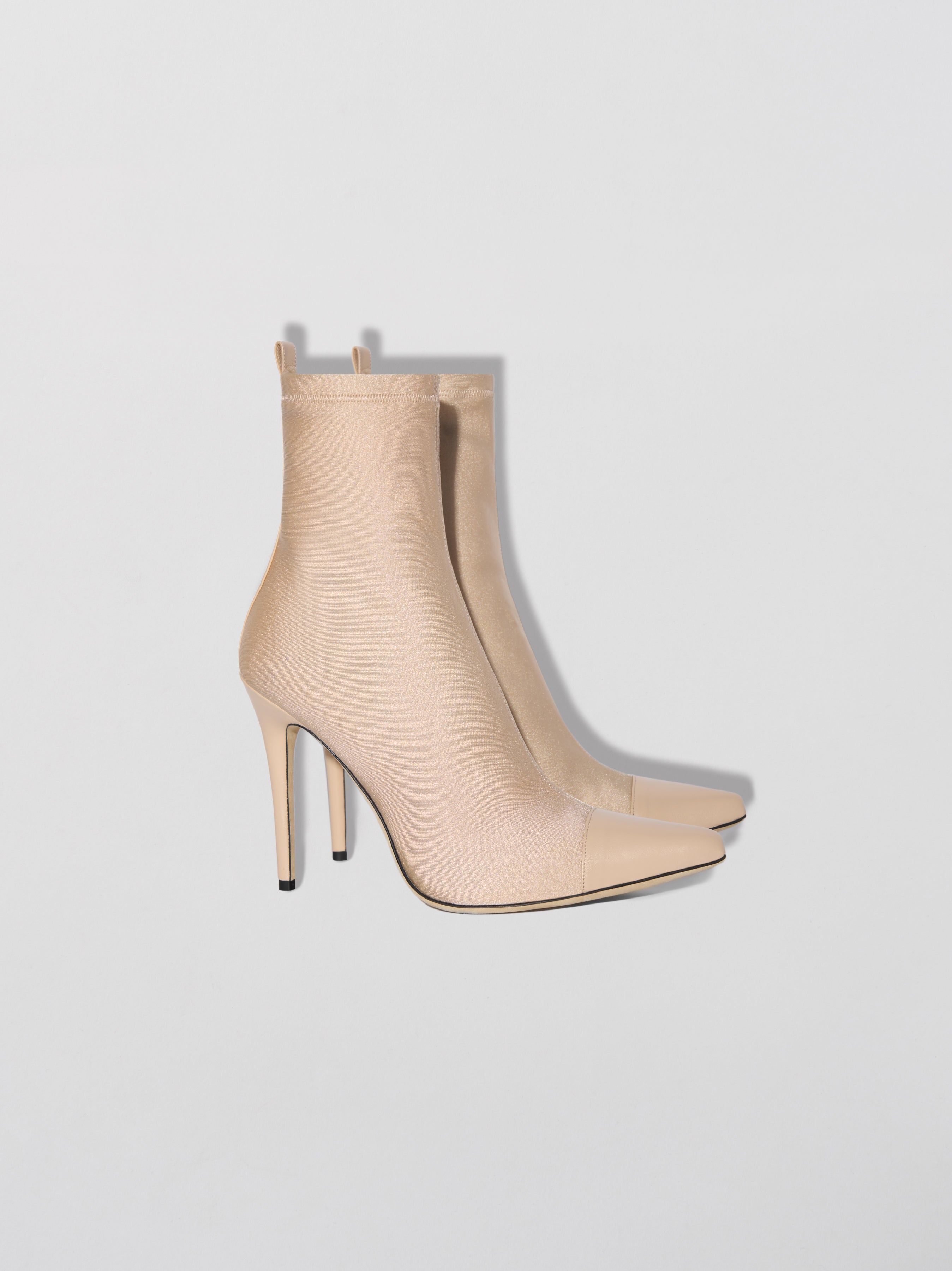 WOMEN - POINTED TOE HEEL BOOTIE - ECRU sold by AMIRI product image thumbnail 2