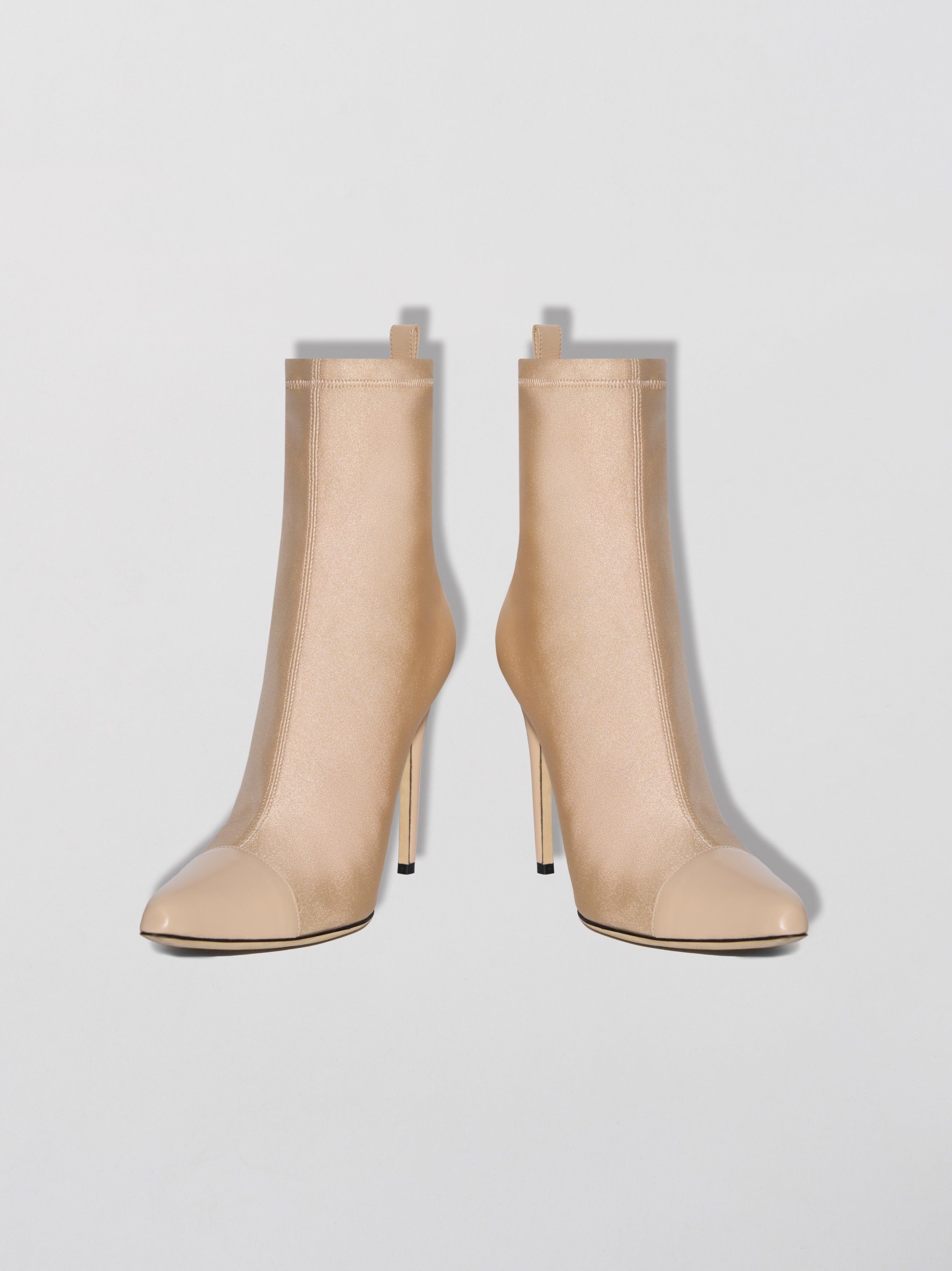 WOMEN - POINTED TOE HEEL BOOTIE - ECRU sold by AMIRI product image thumbnail 3