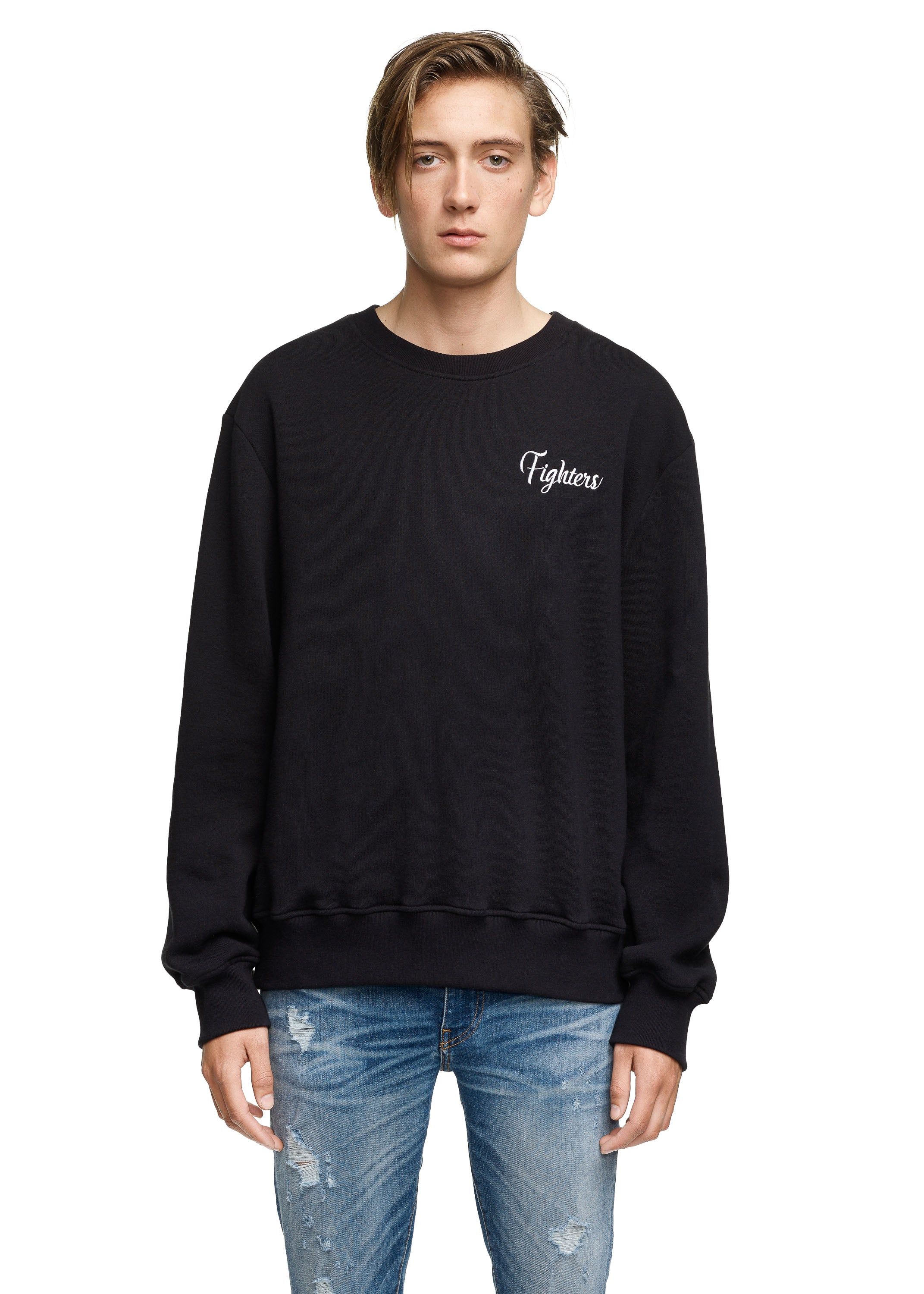 Fighters Embroidered Crew Black/Red sold by AMIRI product image thumbnail 2