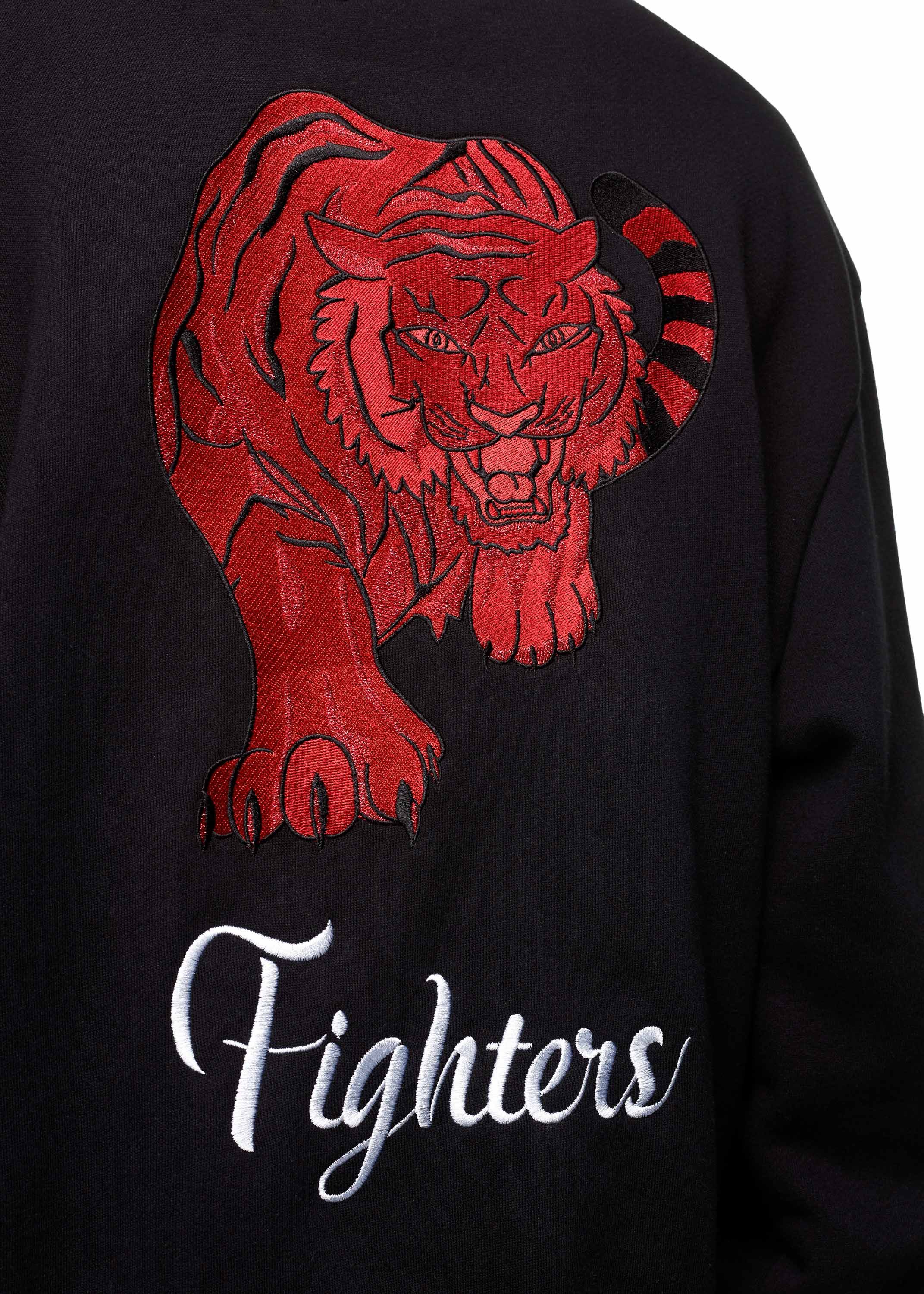Fighters Embroidered Crew Black/Red sold by AMIRI product image thumbnail 5