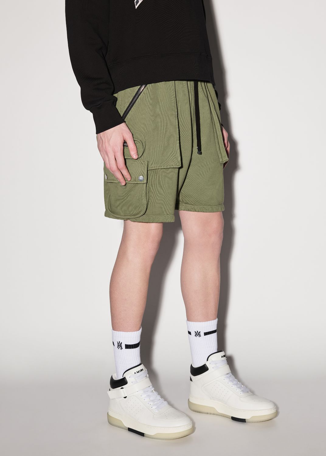 TACTICAL SHORTS - MILITARY GREEN sold by AMIRI product image thumbnail 3