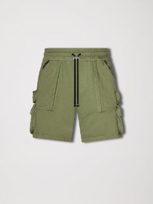 TACTICAL SHORTS - MILITARY GREEN sold by AMIRI