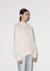 WOMEN - FEATHER CREW - ALABASTER sold by AMIRI