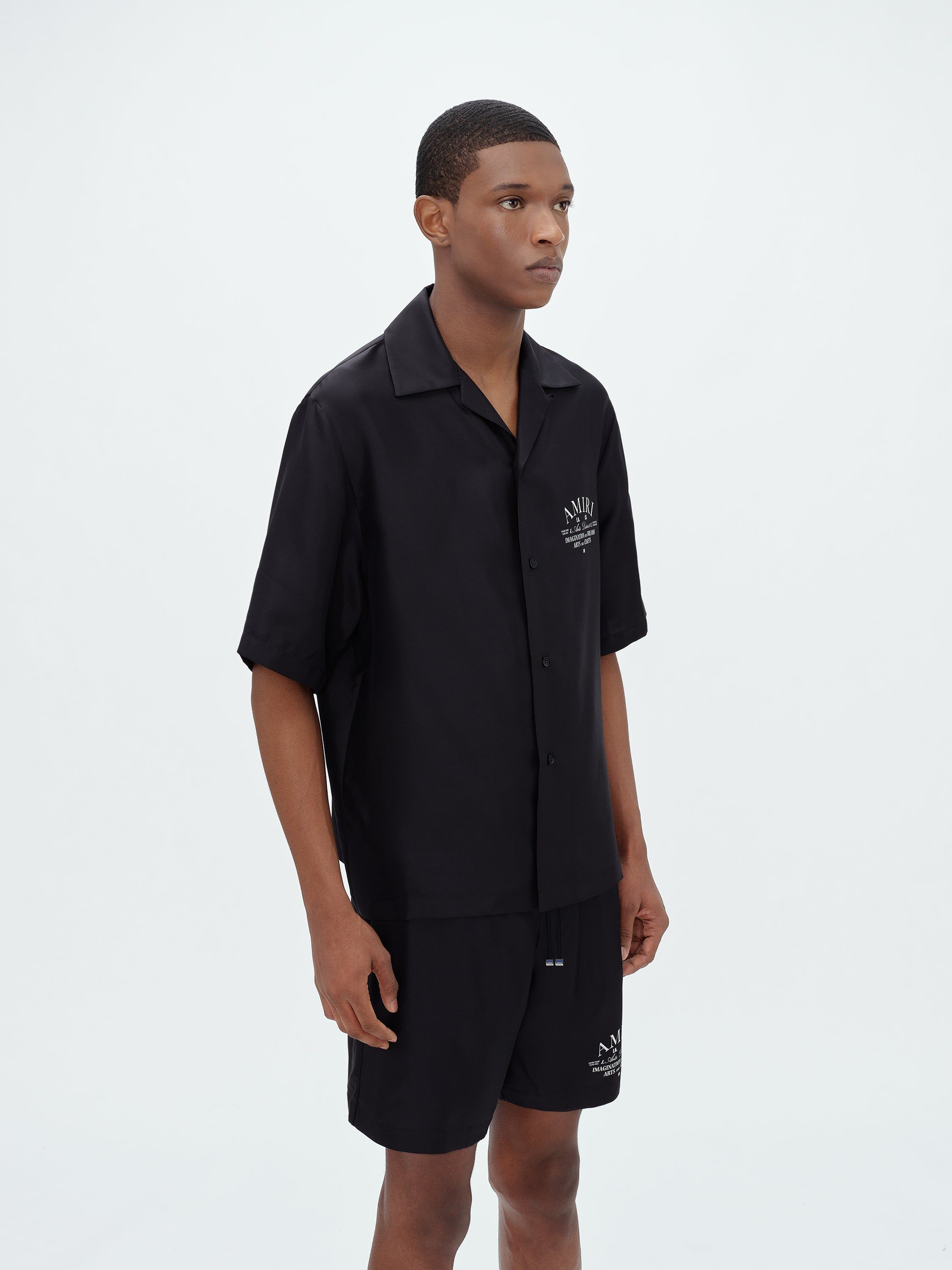 AMIRI ARTS DISTRICT SILK SHIRT - BLACK sold by AMIRI product image thumbnail 3