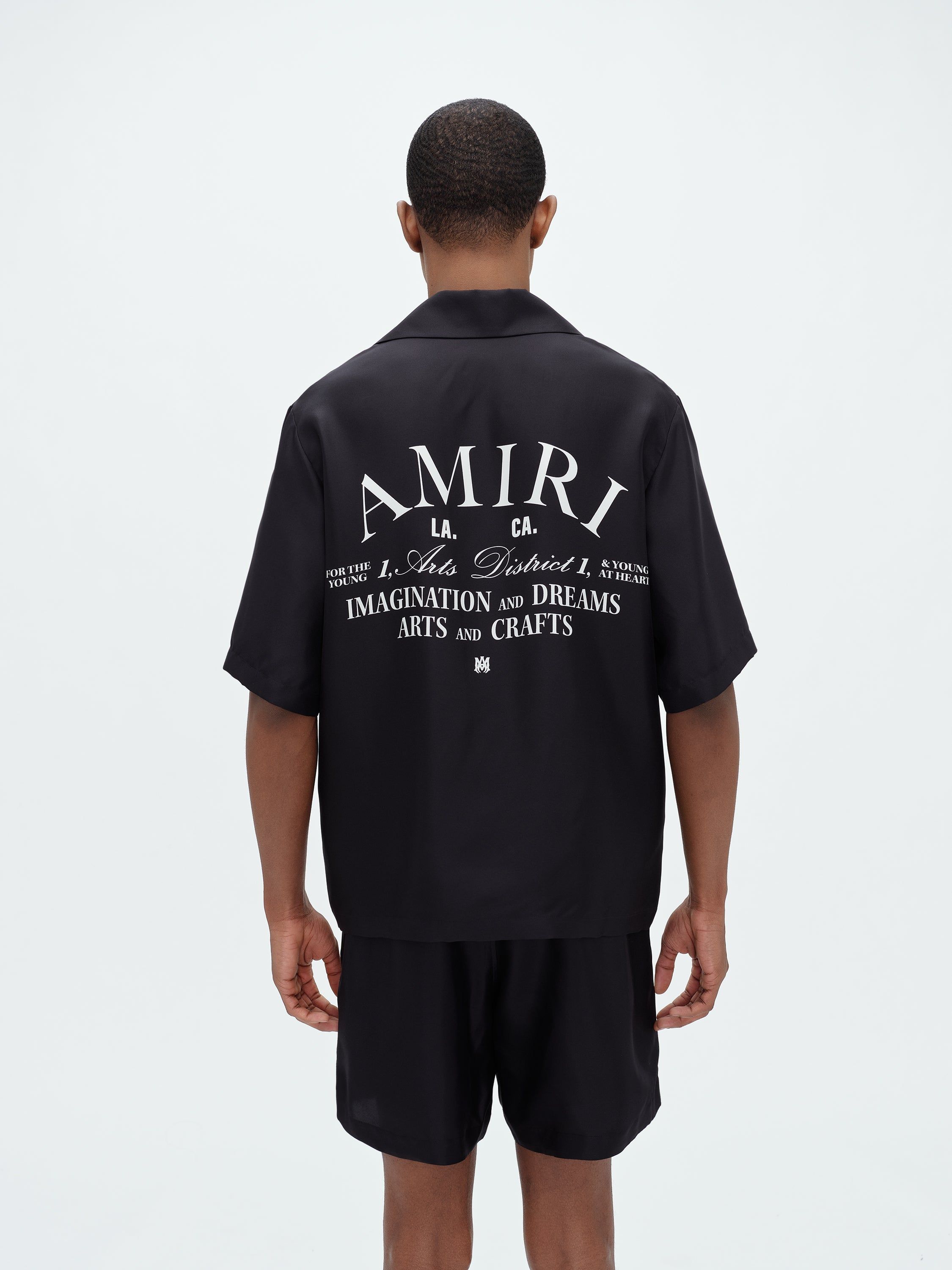 AMIRI ARTS DISTRICT SILK SHIRT - BLACK sold by AMIRI product image thumbnail 4