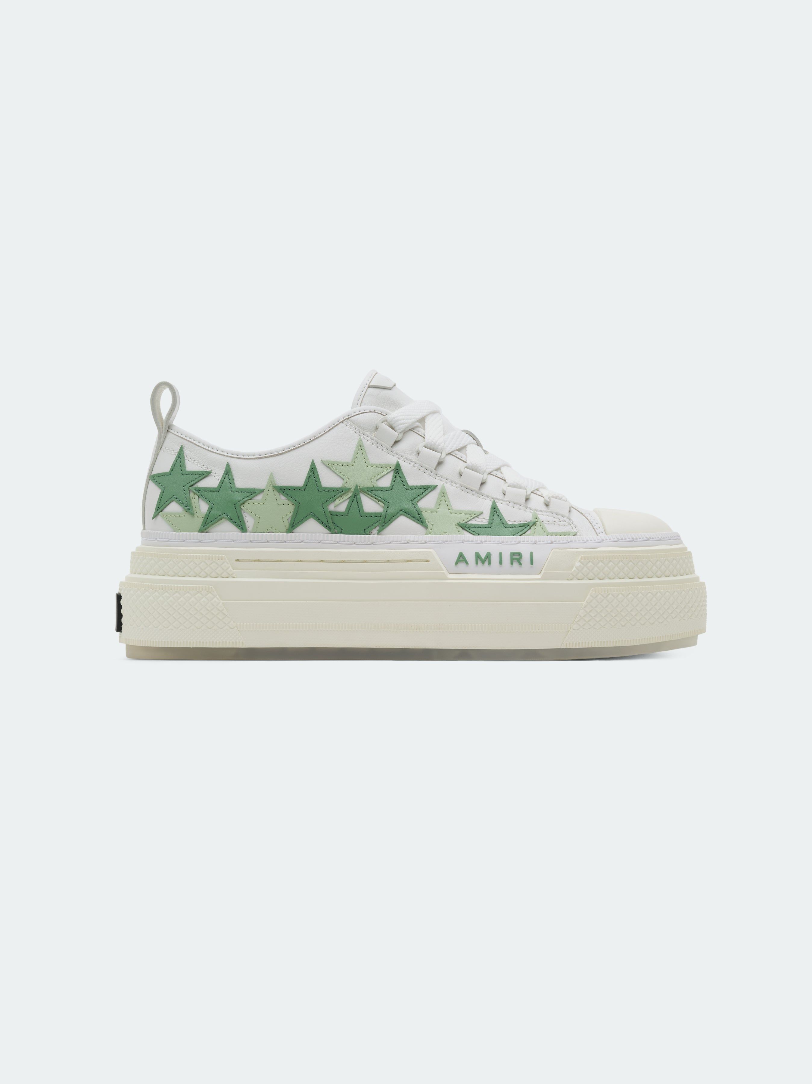 WOMEN - PLATFORM STARS COURT LOW - Mint sold by AMIRI