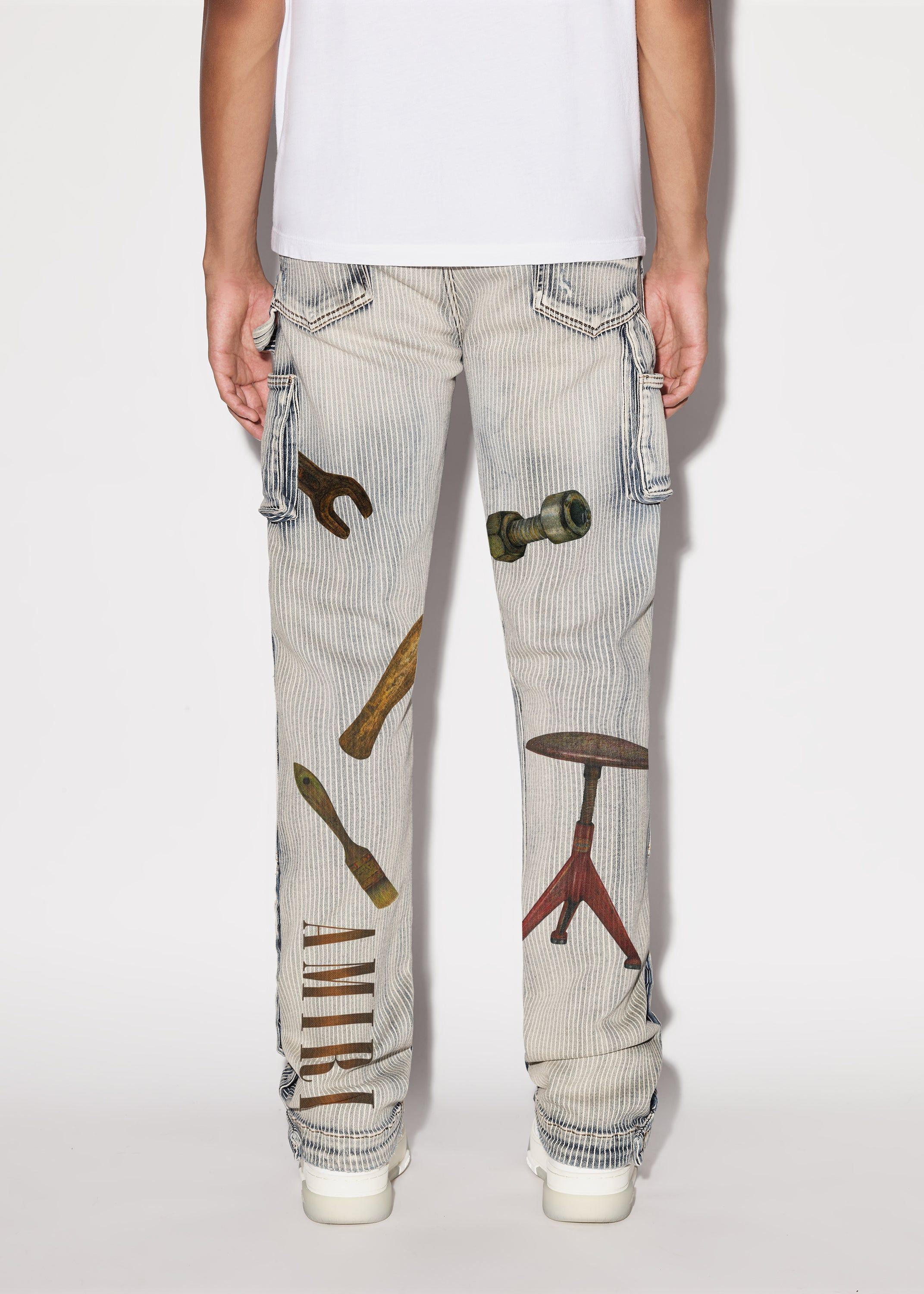 RHEE STUDIO CARPENTER PANT - MULTI sold by AMIRI product image thumbnail 4