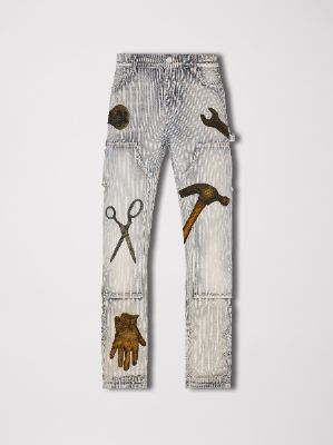 RHEE STUDIO CARPENTER PANT - MULTI made by AMIRI