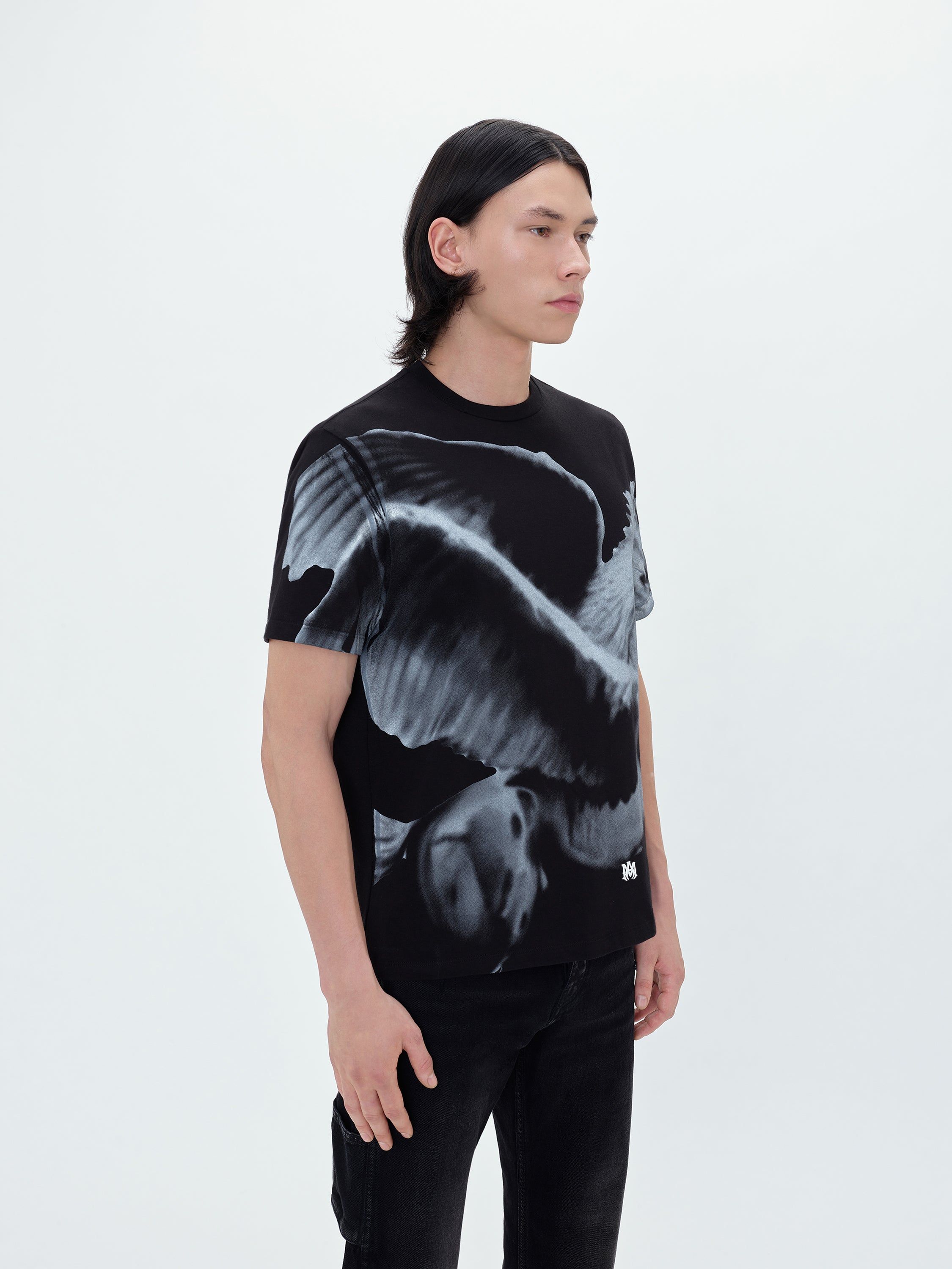 OVERSIZED PEGASUS TEE - BLACK sold by AMIRI product image thumbnail 4