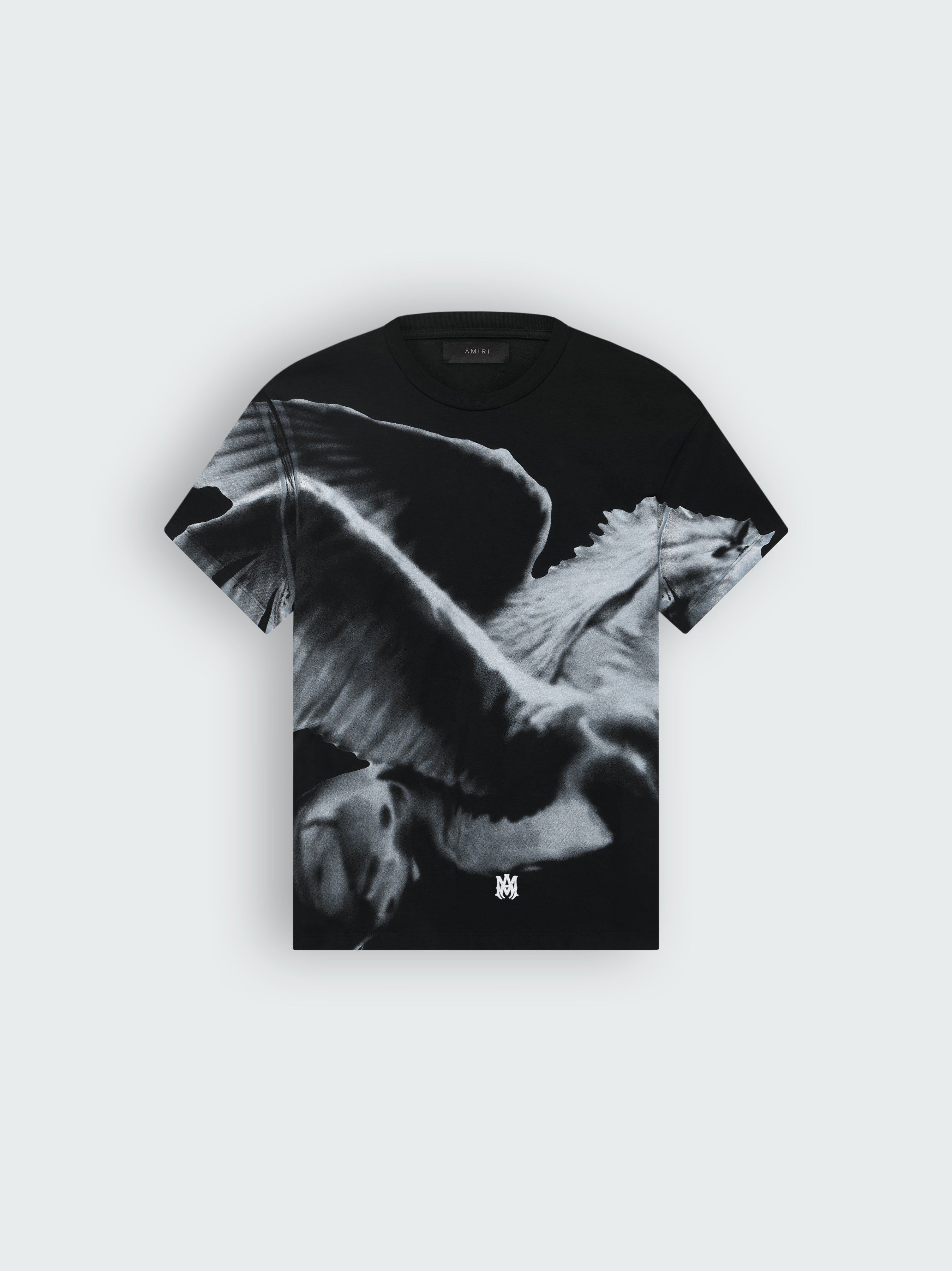 OVERSIZED PEGASUS TEE - BLACK sold by AMIRI