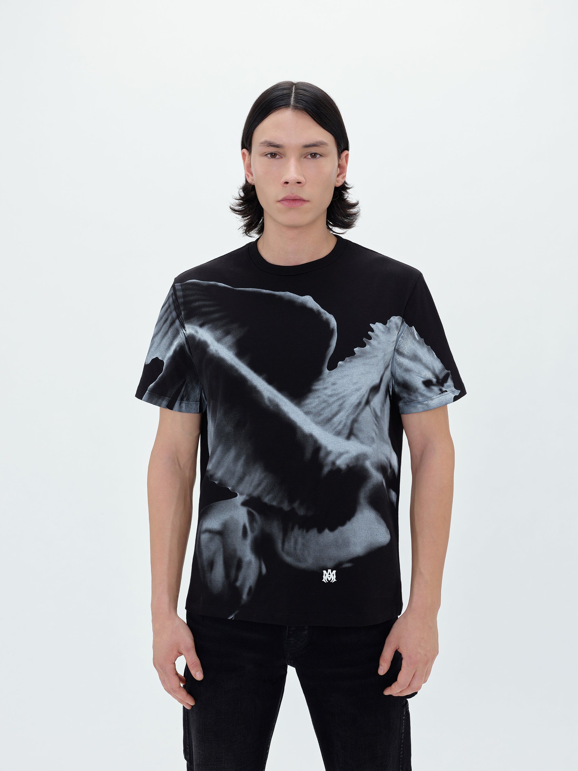 OVERSIZED PEGASUS TEE - BLACK sold by AMIRI product image thumbnail 3