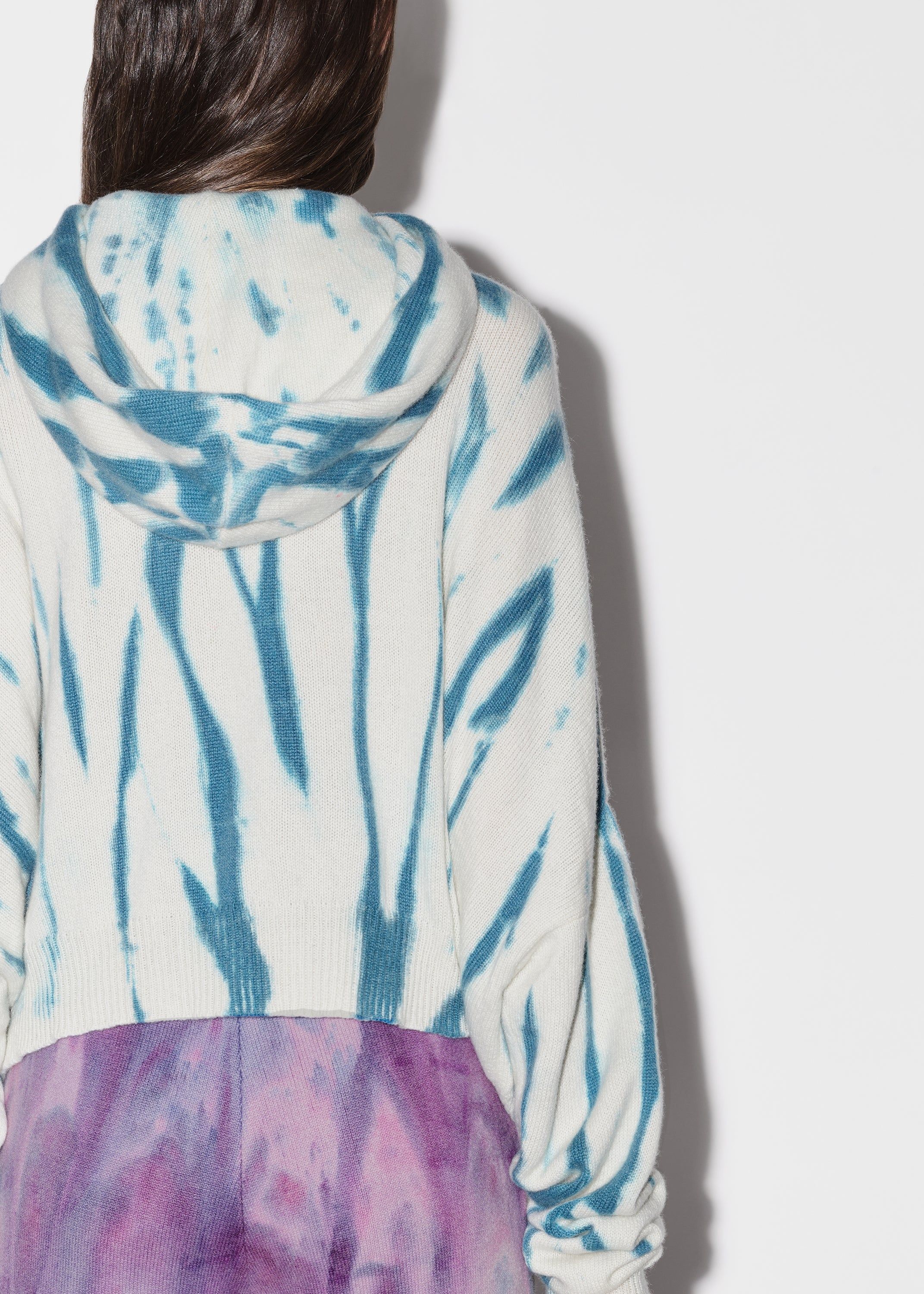 WOMEN - TIE DYE HOODIE - PURPLE sold by AMIRI product image thumbnail 2