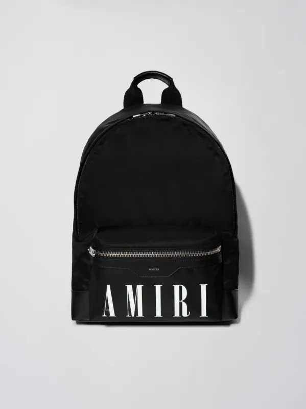 NYLON LOGO BACKPACK - BLACK sold by AMIRI
