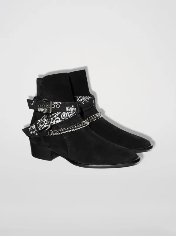BANDANA BUCKLE BOOT - BLACK sold by AMIRI