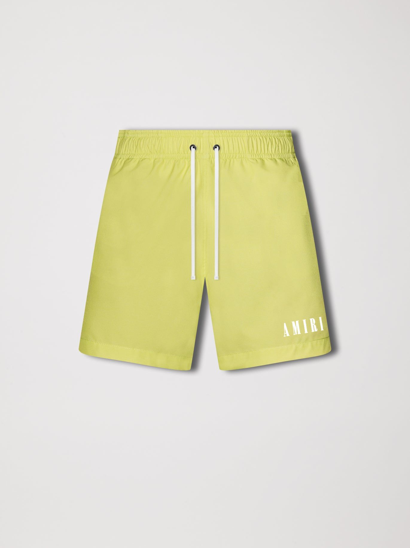LOGO SWIM TRUNK - LIME sold by AMIRI
