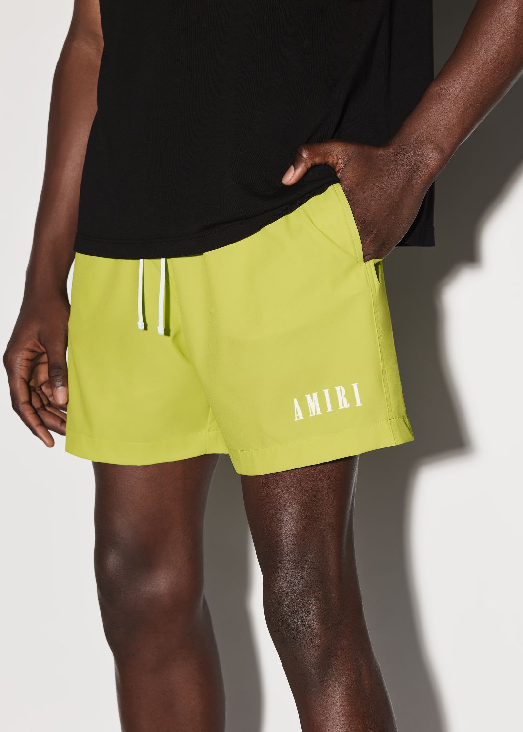 LOGO SWIM TRUNK - LIME sold by AMIRI product image thumbnail 5