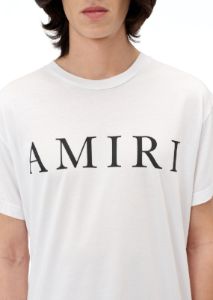 Large AMIRI Logo Tee - White sold by AMIRI