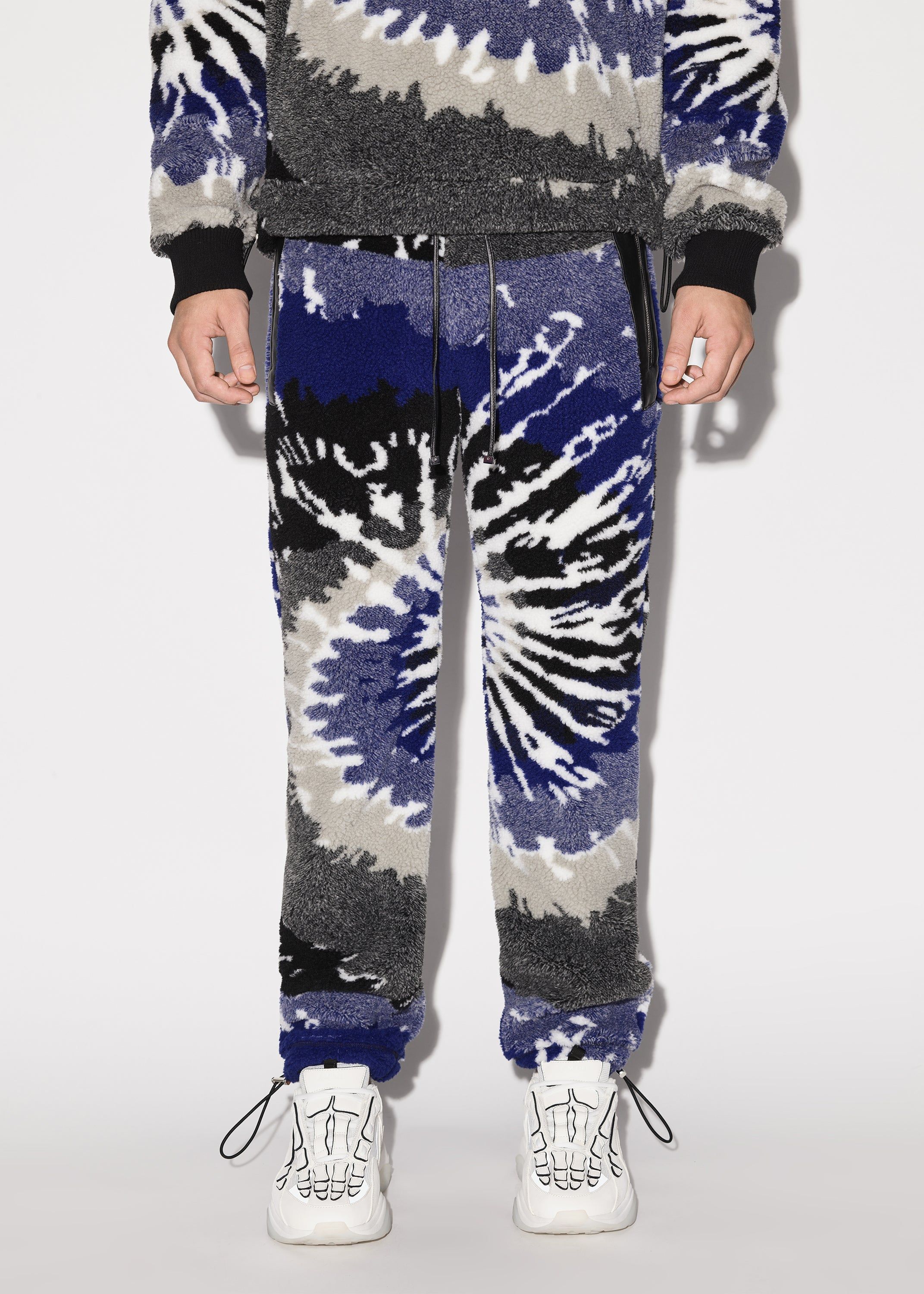 TIE DYE POLAR FLEECE PANTS - BLUE / BLACK sold by AMIRI product image thumbnail 2